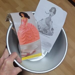 Princess Cake Mold with Instructions